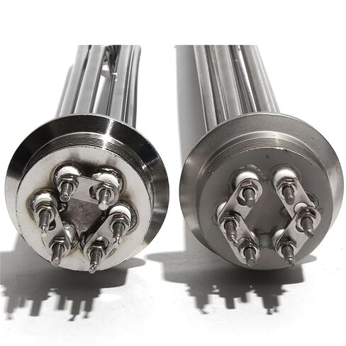 Immersion Water Heater for 220V 12KW 355mm Heating Element 2"Tri Clamp 63mm Flange SUS304 in Kuwait