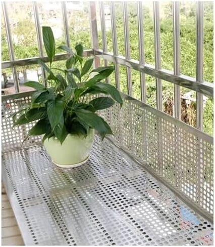 Stainless Steel Perforated Plate,304 Stainless Steel Perforated Plate - Decorative Metal Sheets, Leak-Proof Grilles, Durable Perforated Stainless Steel Sheets for Home & Industrial Use in Kuwait