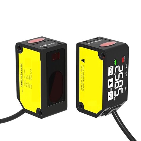FSD22-30N-UI مستشعر الإزاحة الرقمي 4-20mA 0-5V سمك التسطيح قياس عرض المسافة (FSD22-400P-UI) in Kuwait