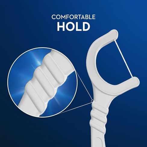 Glide Cavity Protection Floss Picks, Helps Prevent Cavities, Unflavored, 75 Floss Picks in Kuwait