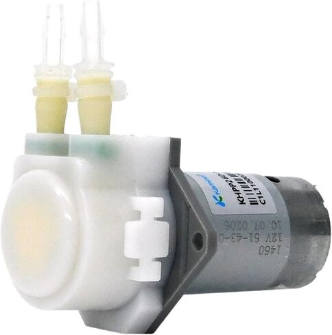 1PCS 260ml/min 12V/24V KHPP260 Peristaltic Pump Liquid Transfer Pump with Gear Assembly PREX Silicone Tubing Motor Pump(Khpp260 12v hb -p22) in Kuwait