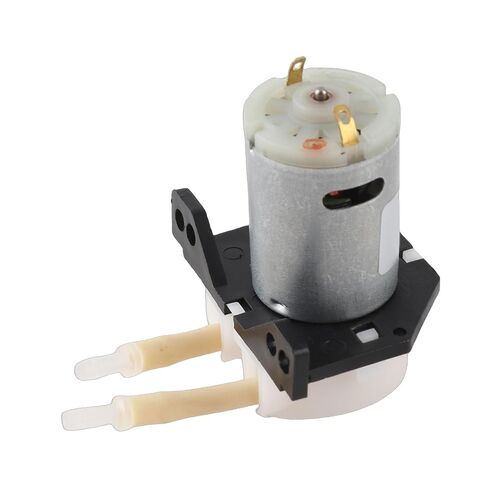 Zerodis DC 12V D4 مختبر مضخة الجرعات سائل الماء الكيميائي التمعجي 19 ~ 100 مل دقيقة للمياه التحليلية في مختبر حوض السمك 12 فولت مضخة تمعجية لحوض السمك التحليلي in Kuwait