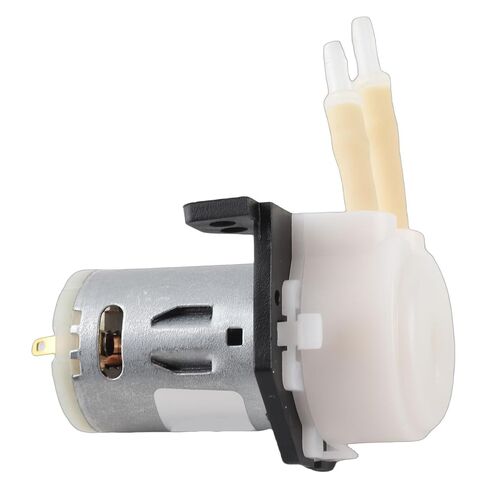 Zerodis DC 12V D4 مختبر مضخة الجرعات سائل الماء الكيميائي التمعجي 19 ~ 100 مل دقيقة للمياه التحليلية في مختبر حوض السمك 12 فولت مضخة تمعجية لحوض السمك التحليلي in Kuwait