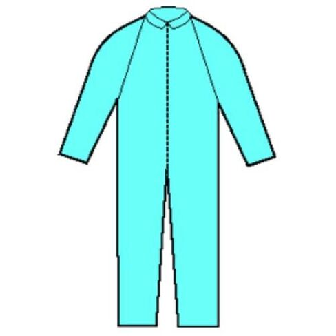 Halyard Health 75641 Protective Coverall, X-Large, Blue (Pack of 2) in Kuwait