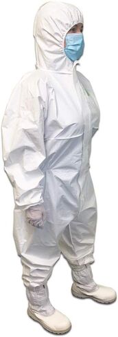 Disposable Protective Coverall with attached hood in Kuwait