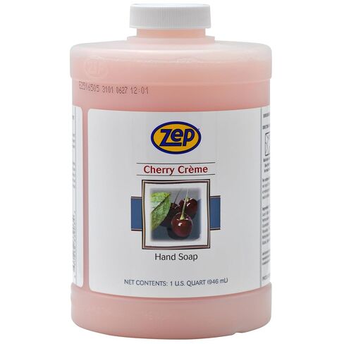 Zep Cherry Crème Hand Cleaner - 32 oz (Pack of 1) 33904 - Effectively removes everyday dirt and grime from hands. in Kuwait