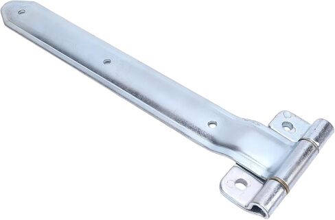 Acouto Trailer Door Hinge Strap – 16in Offset Bent Metal Hinge for -Enclosed Utility Trailer, RV, and Enclosed – -Duty ColdRolled Steel Door Strap in Kuwait