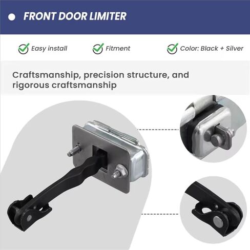 Door Check Strap Rear Door Hinge Stop Check Strap Limiter for Citroen for C4 for MK2 for DS4 2010-2017 9181R2 in Kuwait