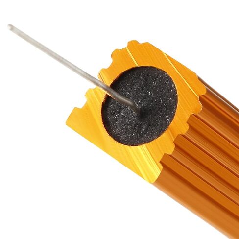 uxcell 2 Pcs Aluminum Case Resistor 5W 8 Ohm Wirewound for LED Replacement Converter 5W8RJ in Kuwait