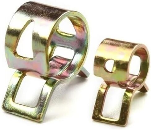 100/115/155/165pcs Boxed Spring Clips 6-22mm Fuel Oil Water CPU Line Hose Pipe Air Tube Clamps Metal Fastener Accessories(165PCS) in Saudi Arabia