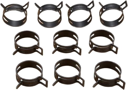 10Pcs Diameter 40mm Metal Car Pipe Clips Action Fuel Hose Tube Line Warm Clamps Auto Fastener for Audi for Bmw for Ford for Honda for Kia in Kuwait
