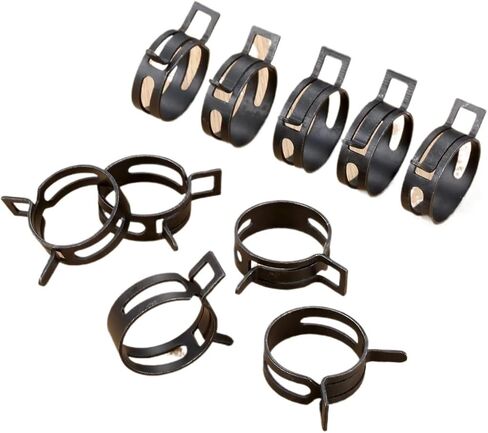 10Pcs Diameter 40mm Metal Car Pipe Clips Action Fuel Hose Tube Line Warm Clamps Auto Fastener for Audi for Bmw for Ford for Honda for Kia in Kuwait