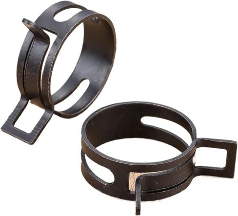 10Pcs Diameter 40mm Metal Car Pipe Clips Action Fuel Hose Tube Line Warm Clamps Auto Fastener for Audi for Bmw for Ford for Honda for Kia in Kuwait