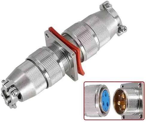 Sealed Aviation Connector MX23 5 Pin Whole Set Glass Male Plug and Female Socket Docking Type Sealing in Kuwait