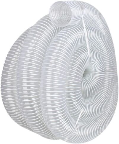 خرطوم سلك فولاذي PVC مطاط مقوى 1 م 80/100/150 مم (قطر 150 مم 1 متر) in Kuwait