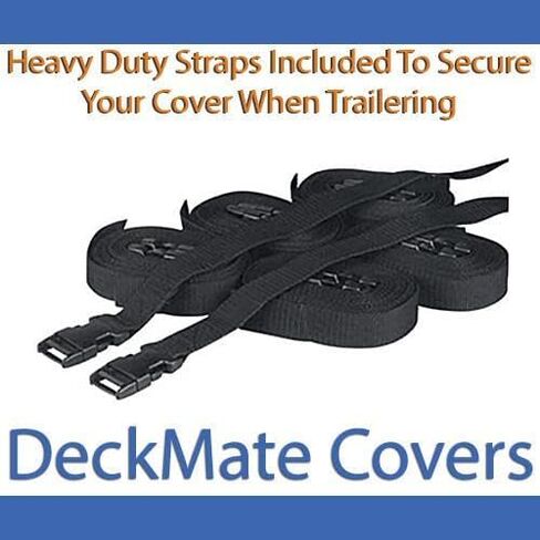 غطاء DeckMate 20' - 22' Premium Pontoon باللون الأزرق in Kuwait