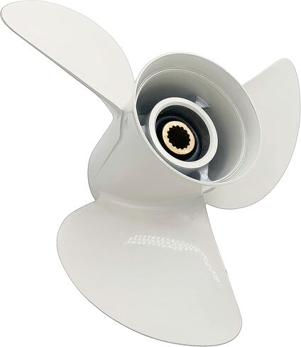 المروحة الخارجية 14 1/2x19 دعامة ألومنيوم مناسبة لمحرك ياماها 150HP-400HP 15 سن 3 شفرات RH 14.5x19 in Kuwait