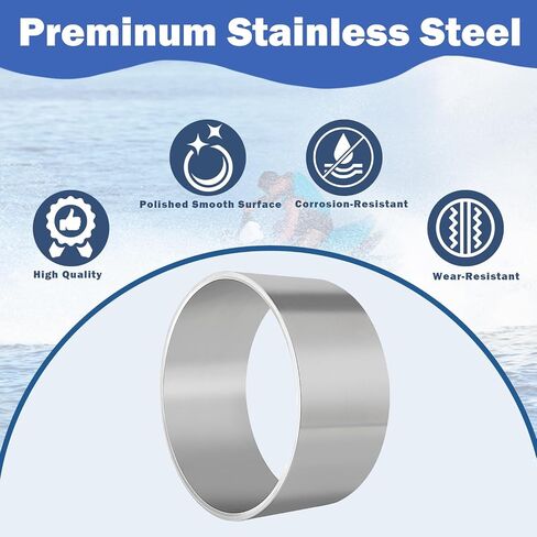 155.5mm Stainless Steel Impeller Wear Ring Replacement for Sea Doo 4-Tec GTX GTI GTS SE Limited Wake 130 155 185 Replace 267000104 267000419 271001236 267000021 Jet Jump Ring in Kuwait