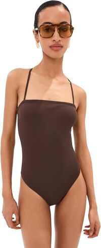 LE BOP Women's Square Neck One Piece in Kuwait