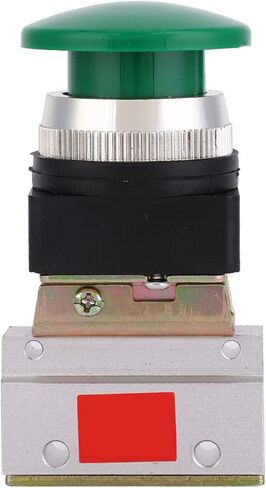 Yctze 2 Position 3 Way G1/8 Pneumatic Mechanical Valve, Push Button Air Release Control Valve MOV-03A, for 1/4 Inch Valves in Kuwait