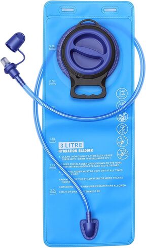 استبدال المثانة 3 لتر متوافق مع حقيبة الظهر Camelbak، المثانة المائية للمشي لمسافات طويلة على ظهره، المثانة المائية العسكرية مجتمعة للتخييم وركوب الدراجات والجري in Kuwait