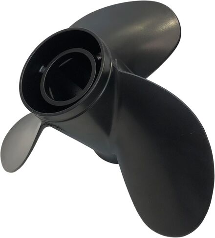 مروحة القارب لـ Mercury Outboard 60HP-140HP (40HP/50HP Bigfoot) القوة 75HP-150HP 15 أسنان خدد 13 1/4x17 / المروحة الخارجية لمحرك محرك Mercury 48-77344A45 RH (تتضمن مجموعات المحور) in Kuwait