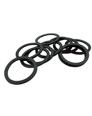 غسالة مطاطية - 2.5 بوصة OD × 2 بوصة معرف × 1/8 بوصة سميكة - EPDM - مسطحة - 4 عبوات in Kuwait