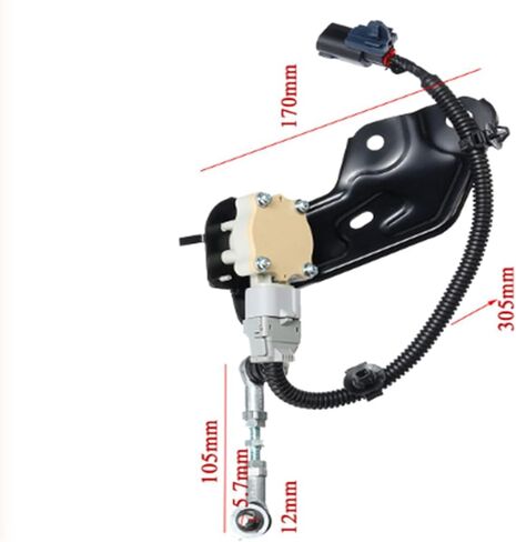 مستشعر الارتفاع كاشف الارتفاع 89408-60011 89407-60022 مستشعر التحكم في الارتفاع الخلفي لسيارة Toyota 4Runner لسيارة Land Cruiser لـ Prado Grj-120 2002-2009 (يسار) in Kuwait