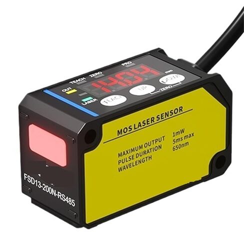 1pcs 4~20mA 0-5V Measurement Center Distance 50mm Sensors Linear Displacement Plane(FSD13-200N-RS485) in Saudi Arabia
