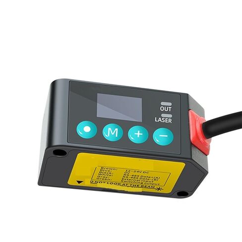 1pcs Displacement Sensors Multi-Function Output NPN PNP NO NC + 4-20mA 0-5V / Rs485 Voltage 12-24VDC(AVU-LDB-400S,4-20mA 0-5V) in Kuwait