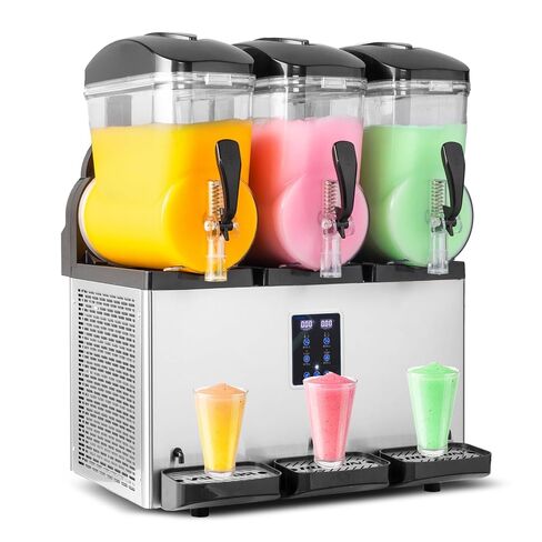 ROVSUN Commercial Slushy Machine, 4 Gal Slushie Machine Frozen Drink Machine, 15L Margarita Machine Efficient Cooling Stainless Steel for Home Restaurant Bar Party Cafes 110V/60HZ in Kuwait