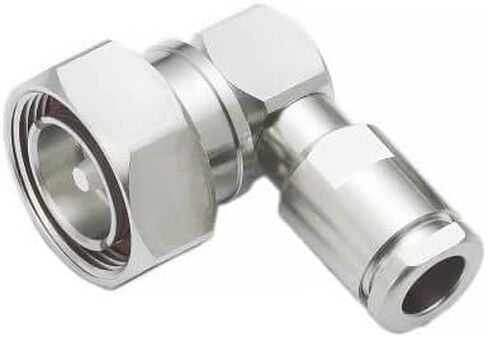7/16 Connector Solder Termination Cable Mount Right Angle 50Ω Plug in Kuwait