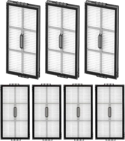 (7 Pack) Saros 10R Replacement HEPA Filters For Roborock Saros 20, Saros 20 Sonic, Qrevo Edge 2 Pro, Qrevo Edge 2, Qrevo Curv 2 Pro, Qrevo CurvX Robot Vacuum, Filters Accessories Kit, Filter Kit in Kuwait