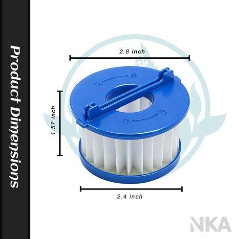2 حزمة A32F02 فلتر HEPA قابل للغسل لـ Ryobi 18V ONE+ مكنسة يدوية رطبة/جافة PCL702، PCL702B، PCL702K، فلتر مكنسة بديل قابل لإعادة الاستخدام ومضاد للانسداد لورشة العمل، المرآب، وتنظيف السيارات in Kuwait