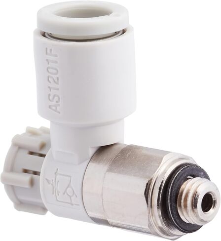 SMC AS2211F-01-04SA كوع بقفل دفع مع تركيبات بلمسة واحدة in Kuwait