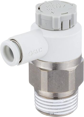 SMC AS2211F-01-04SA كوع بقفل دفع مع تركيبات بلمسة واحدة in Kuwait