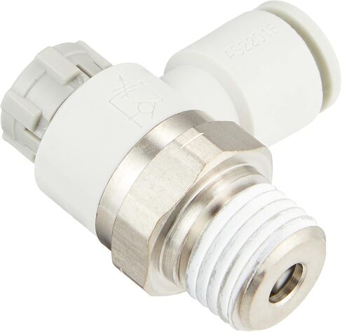 SMC AS2211F-01-04SA كوع بقفل دفع مع تركيبات بلمسة واحدة in Kuwait