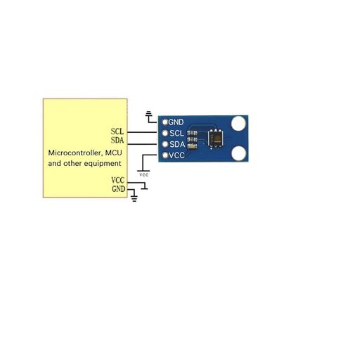 2 قطعة HDC1080 عالية الدقة استشعار درجة الحرارة والرطوبة لوحة تركيبية لمستشعر درجة الحرارة والرطوبة اردوينو in Kuwait
