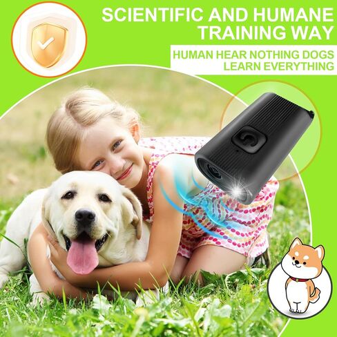 Antibarking Device for Neighbor's Dog Portable Mini Dog Sonic Bark Deterrents Devices Small Stop Dog Barking Device Training Tools Pet Stop Barking in Saudi Arabia