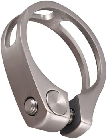 Titanium Alloy Seatpost Clamp 31.8mm Bicycle Saddle Tube Clamp Hollow Seat Tube Clamp for 27.2mm Seat Tube in Kuwait