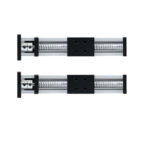 GX1204 GX1605 انزلاق المرحلة السفر 100-500 مللي متر SFU1204 SFU1605 الكرة اللولبية طاولة الحركة Nema23 موتور 1 قطعة (GX1605 لـ Nema23 ، السكتة الدماغية 300) in Kuwait