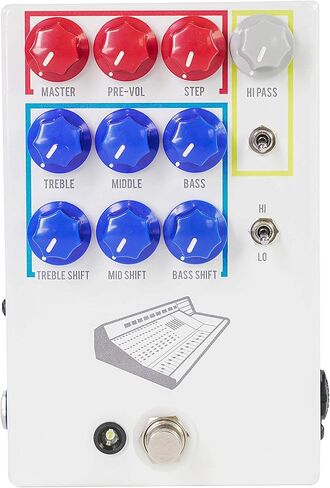 JHS Pedals Colour Box V2 Preamp, EQ and Distortion Generator Bundle with Little Black Buffer Guitar Signal Buffer in Kuwait