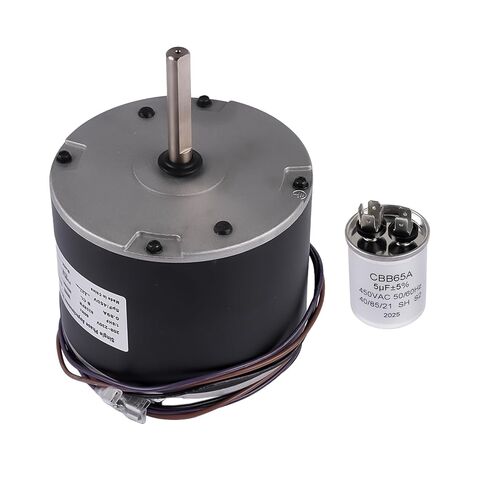 محرك مروحة مكثف أسود 1/8 HP 208-230 VAC 825 دورة في الدقيقة 1 PH 60HZ لاستبدال Trane MOT18688 MOT12004 in Kuwait