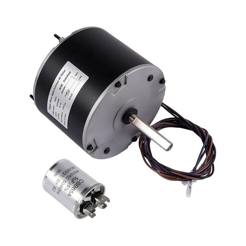 محرك مروحة مكثف أسود 1/8 HP 208-230 VAC 825 دورة في الدقيقة 1 PH 60HZ لاستبدال Trane MOT18688 MOT12004 in Kuwait