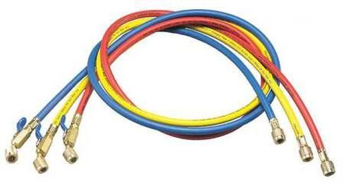 Yellow Jacket 29985 Charging Hose Set 60" with Compact Ball Valve, 1.38" x 13.63" x 7.25" in Kuwait