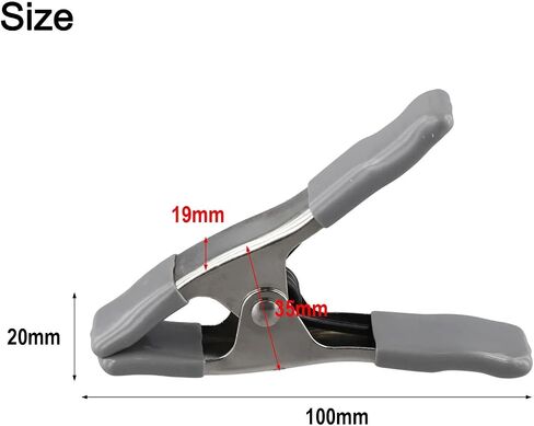 Made of for Securing Inch DIY Woodworking Clamps Metal Woodwork Not Easy to Fall Off Backdrops in Kuwait