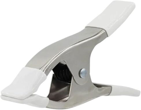4/6inch Metal Wedding Dress Clip A-Shaped Photography Clips Non-Slip Multi-Purpose Spring Clamps Train(6inch-red) in Kuwait
