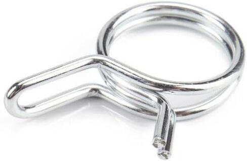 10Pcs Elastic Steel Spring Hose Clips 5mm-30mm Sealing Tube Pipe Hoop Fuel Water Line Clamp Kit(20mm) in Saudi Arabia