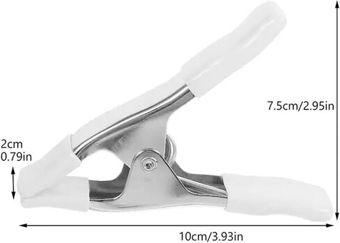 3Pcs Wedding Dress Spring Clips A Shaped Arch Backdrop Stand Clamps Photography in Kuwait