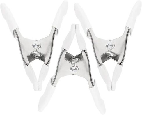 3Pcs Wedding Dress Spring Clips A Shaped Arch Backdrop Stand Clamps Photography in Kuwait